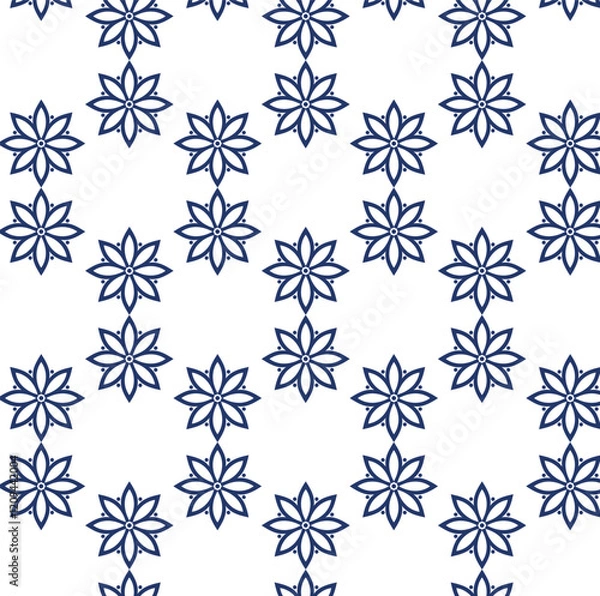 Fototapeta Flower Pattern Design	