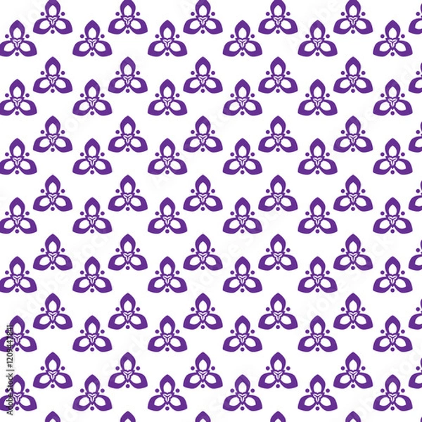 Fototapeta Flower Pattern Design	