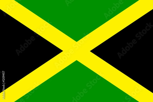 Obraz Flaga Jamajki