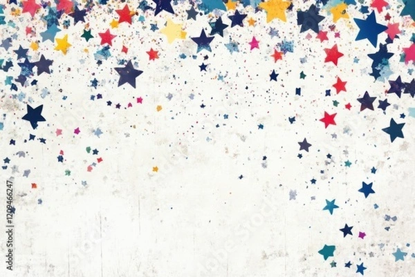 Fototapeta Joyful new year's celebration wishes, festive backgrounds for layering scenes in cheerful designs and decorative collages for seasonal events and parties