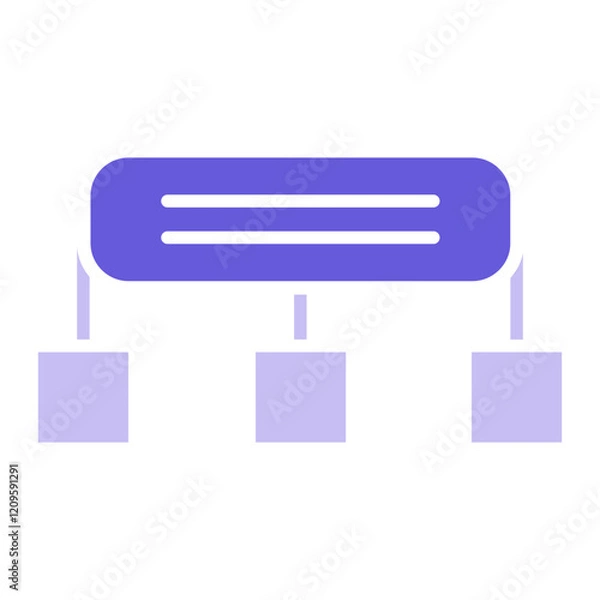 Fototapeta Network Congestion Icon