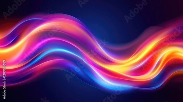 Obraz Abstract Energy Flow Background