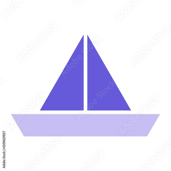 Obraz Paper Boat Icon