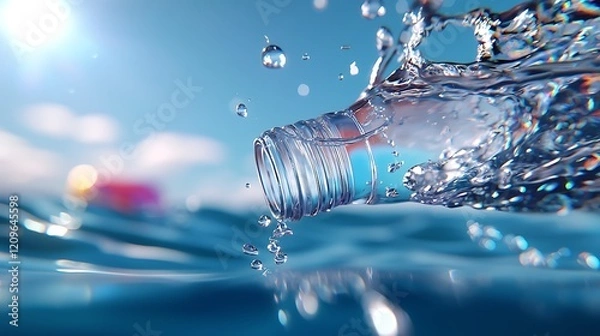 Obraz Refreshing Water Splash