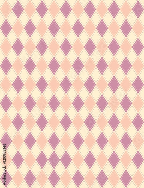 Fototapeta Geometric shapes and lines pattern background for design.