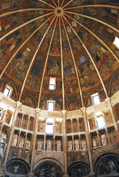 Obraz Parma interno battistero