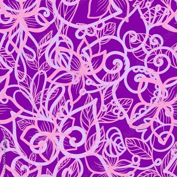 Obraz seamless floral pattern