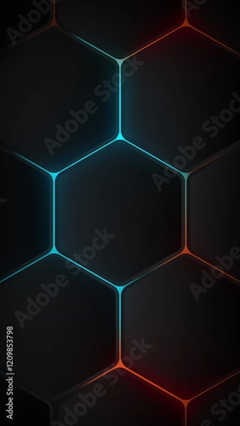 Obraz Abstract light patterns on a dreamy white and gray background evoke calm and serenity, capturing bliss seamless loop