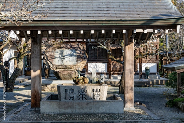 Obraz 梅の名所　福岡県築上郡網敷天満宮　（福岡県）