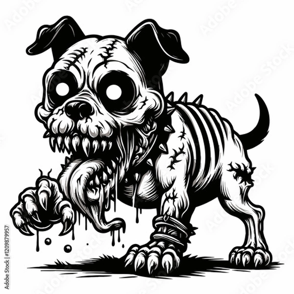 Fototapeta Zombie dog