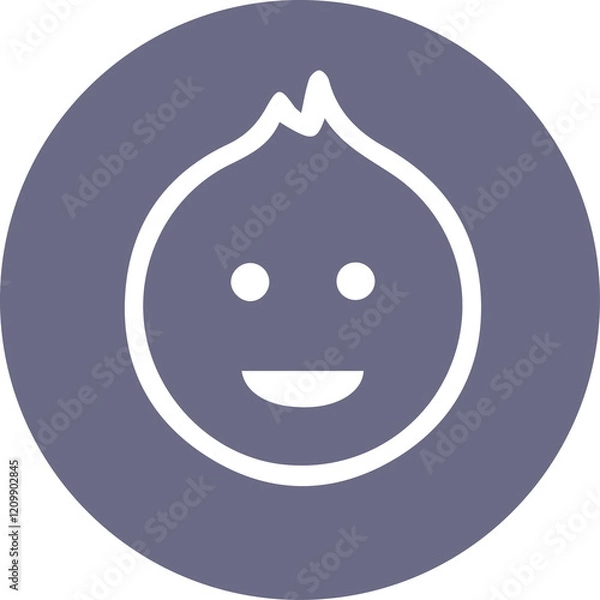 Obraz smiley face with a smile