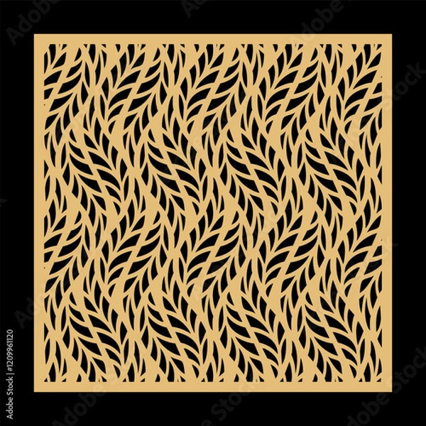 Obraz Laser cut and print design