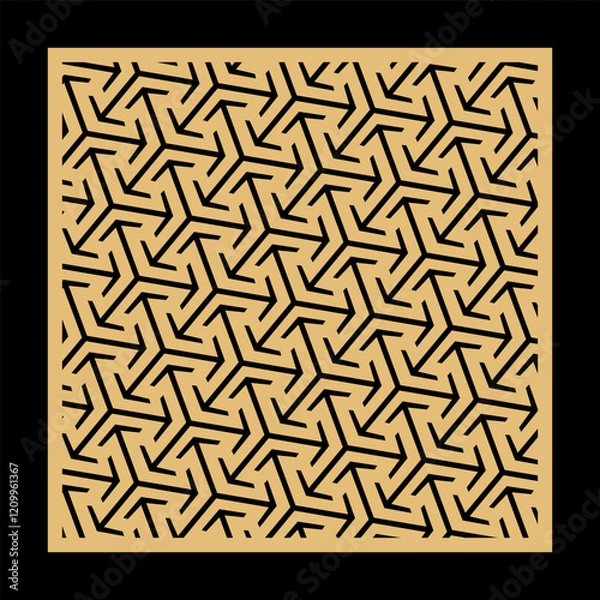 Obraz Laser cut and print design