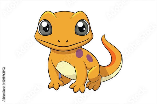 Obraz lizard  vector,  icon vector illustration, lizard silhouette of a lizard isolated on a white background, eps, png, svg,  vector,