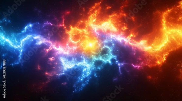 Fototapeta スピリチュアルな宇宙エネルギー