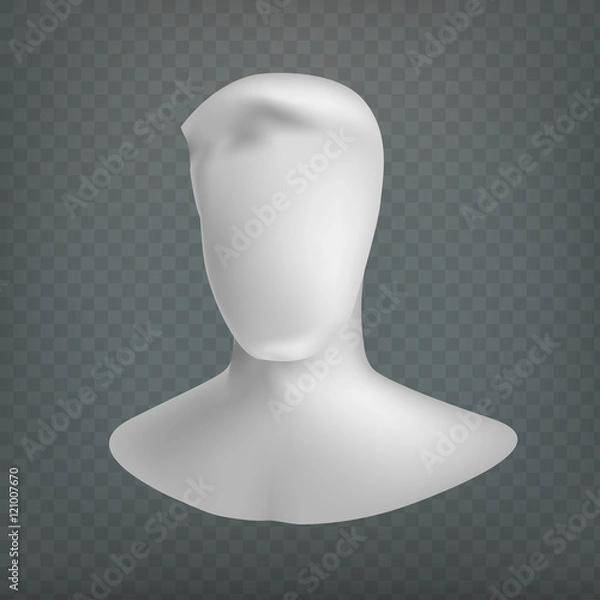 Fototapeta user icon Isolated on a transparent background