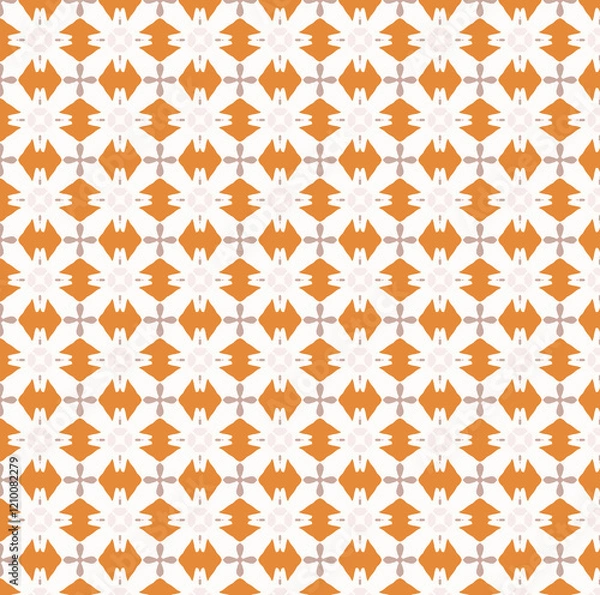 Obraz Mixed pattern original design and digital drawing. It can be used in web, wallpaper, ceramic and fabric designs.