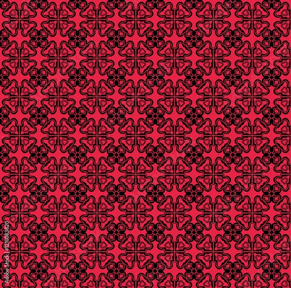 Obraz Mixed pattern original design and digital drawing. It can be used in web, wallpaper, ceramic and fabric designs.