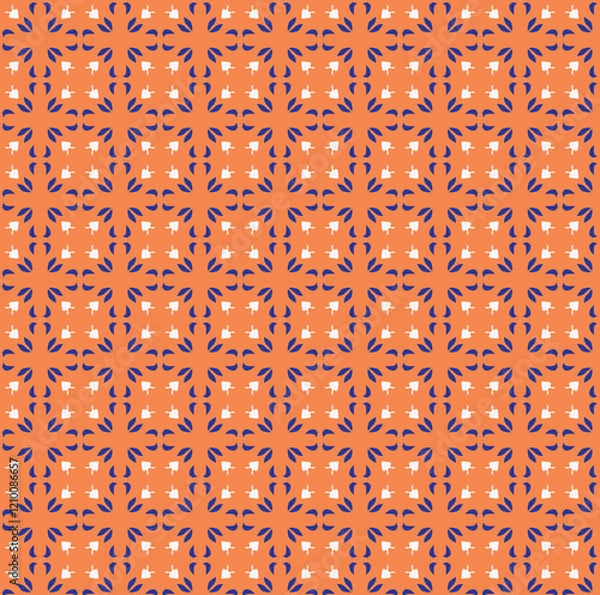 Obraz Mixed pattern original design and digital drawing. It can be used in web, wallpaper, ceramic and fabric designs.