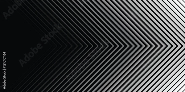 Fototapeta Slant line halftone gradation texture. Fading diagonal stripe gradient background. Black oblique pattern backdrop. Vanishing thin parallel line wallpaper for overlay