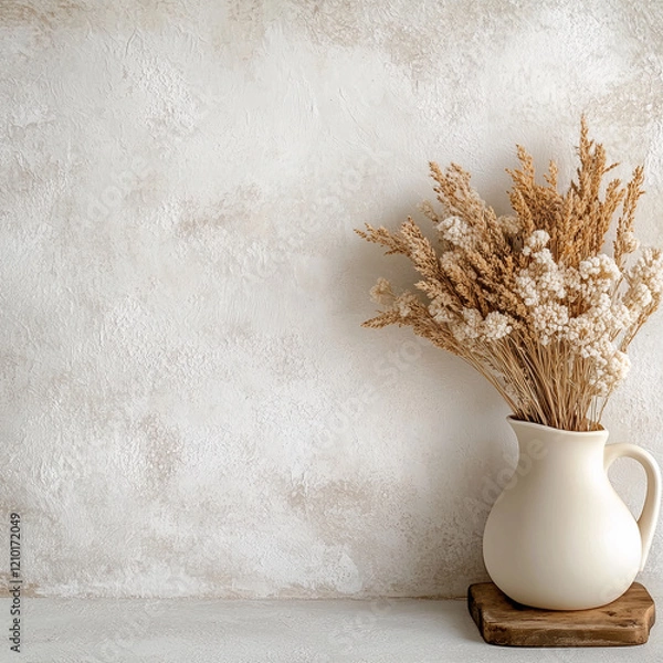 Obraz Backstage with grey wall