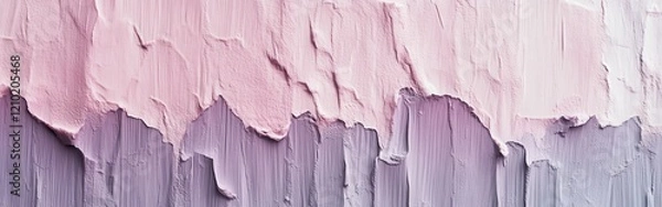 Fototapeta Soft pencil strokes create a textured backdrop with jagged edges in pastel shades at abstract art studio