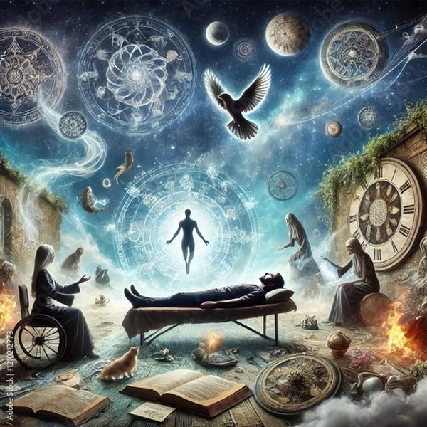 Obraz Past Life Regression A technique used to access memories of past