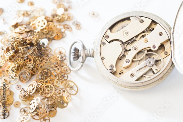 Fototapeta Details Pocket Watch