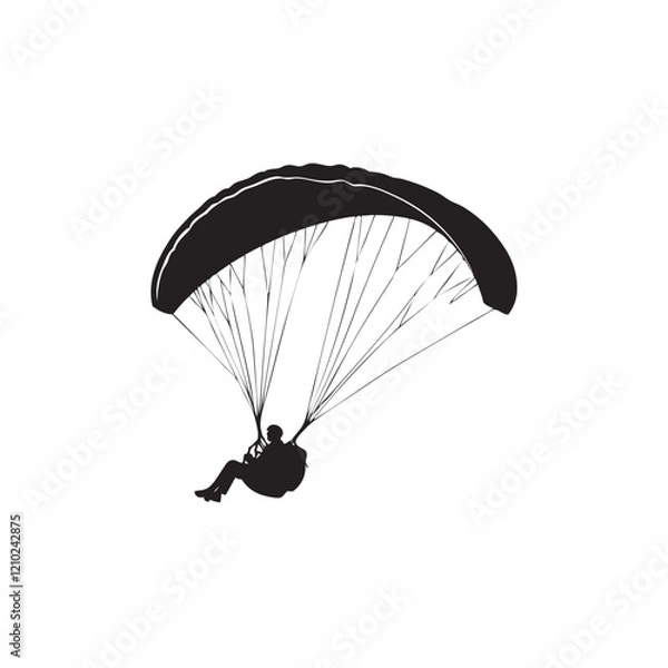 Obraz paraglider in the sky