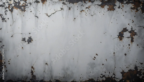 Obraz Rusty metal texture with peeling paint