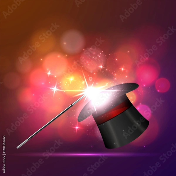 Fototapeta background magical glow