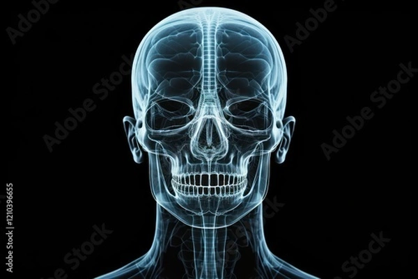 Obraz Brain human radiography tomography