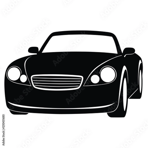 Fototapeta Classic Convertible Car Vector