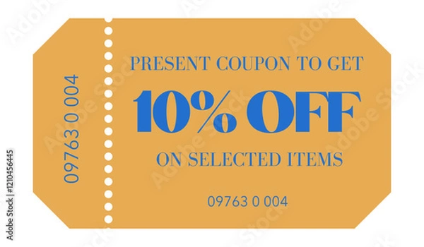 Obraz Ticket 10% off