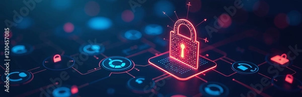 Obraz Blockchain Plays A Significant Role In Securing Internet Access While Protecting User Data From Cyber Threats Online. 00003