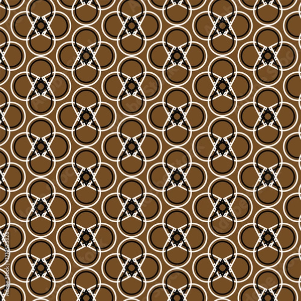 Fototapeta seamless pattern with elements