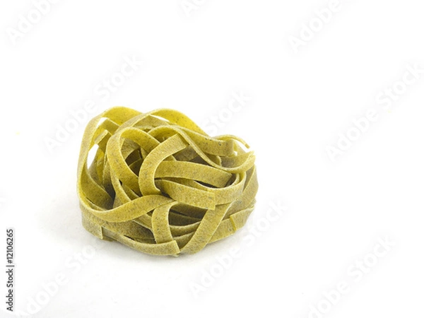 Obraz Pasta isolated green alone 2