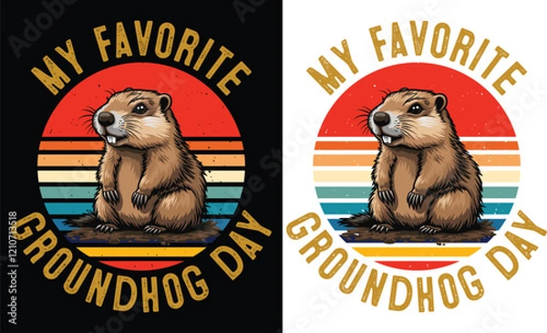 Obraz My Favorite Groundhog Day