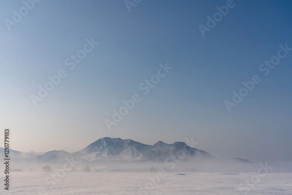 Obraz 冬の高社山