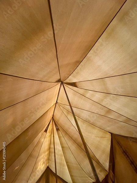 Fototapeta camping morning vibe