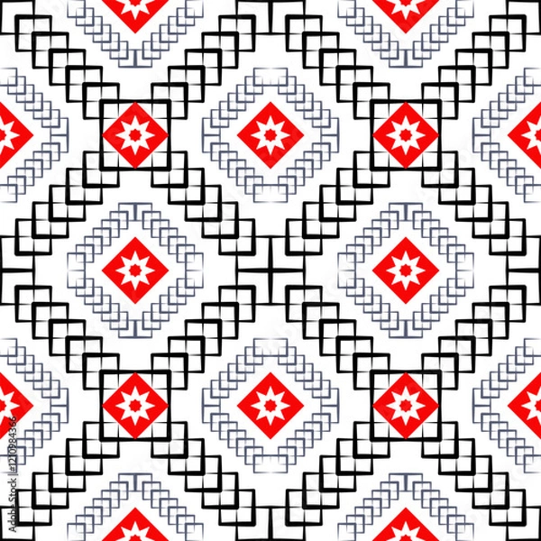 Fototapeta seamless geometric pattern
