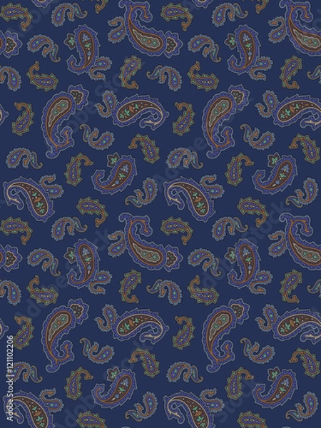 Fototapeta ペイズリー模様