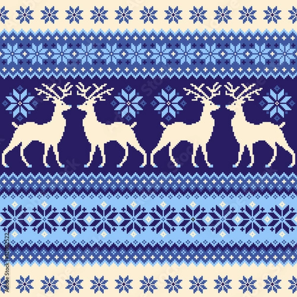 Fototapeta ノルディック柄,