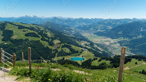 Obraz Gebirgslandschaft mit See