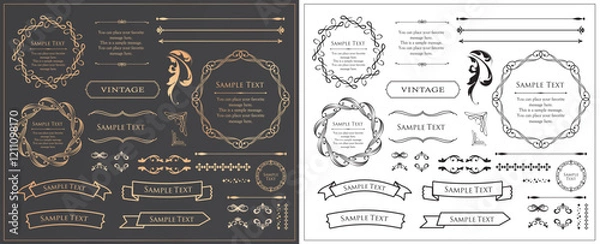 Fototapeta アンティークフレーム