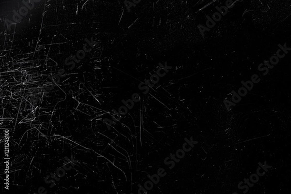Fototapeta Black background, dust texture design