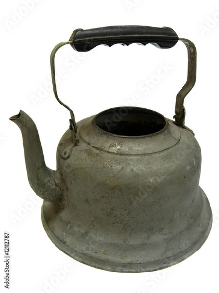 Obraz Old iron kettle