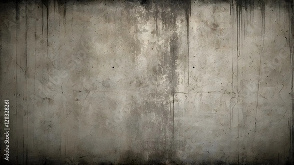 Fototapeta Abstract grunge concrete wall distressed texture background,Generative Ai

