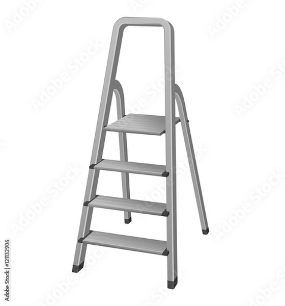 Fototapeta Isolated Step ladder illustration