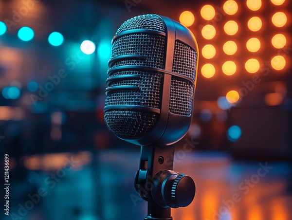 Obraz Podcast Microphone